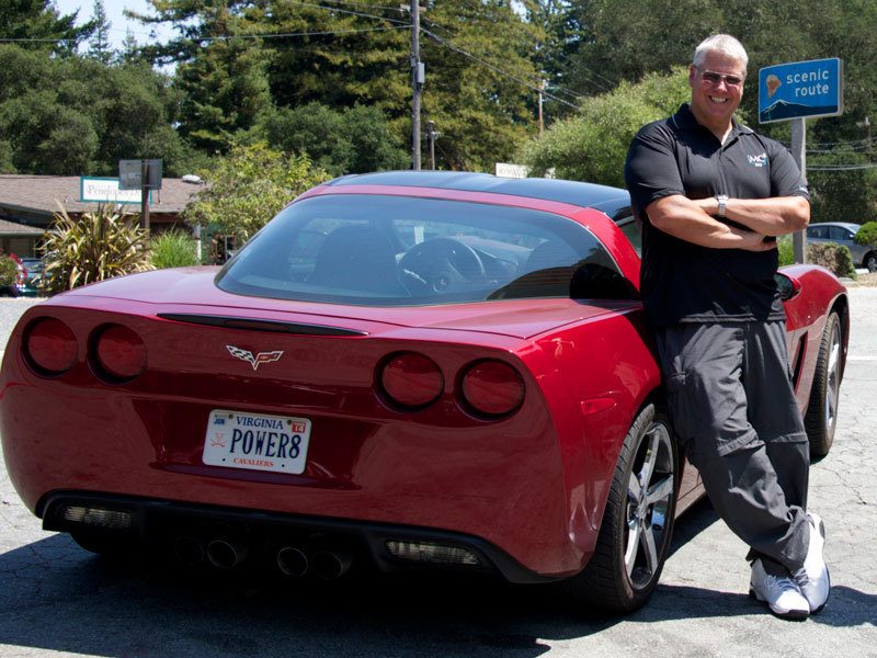 John and His Corvette